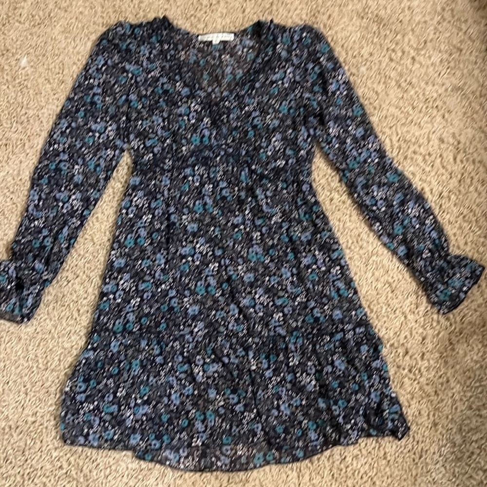 Long sleeve floral dress. Never worn.